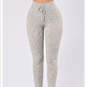 Fashion Nova Wanderlust Leggings (Grey)